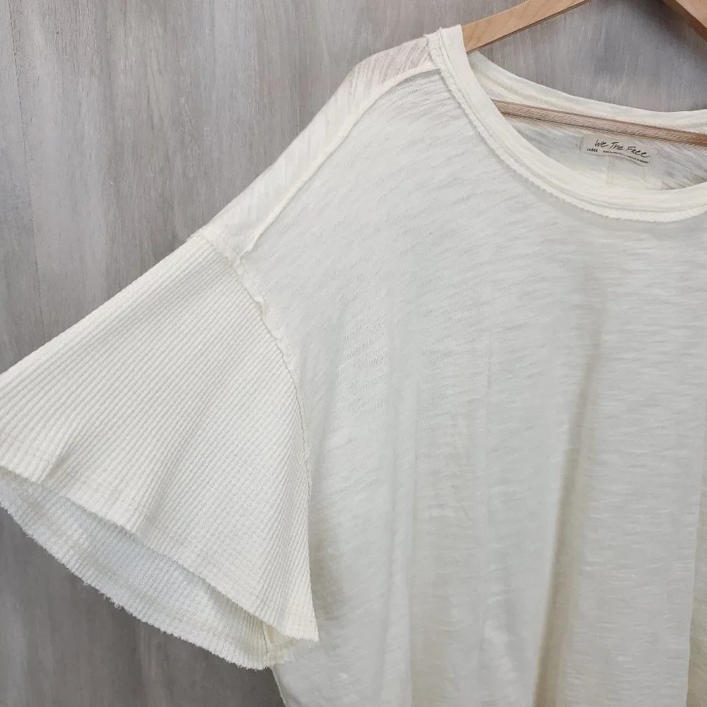 #22 Free People Peace It Up Tee F-0157 - Picture 5 of 11